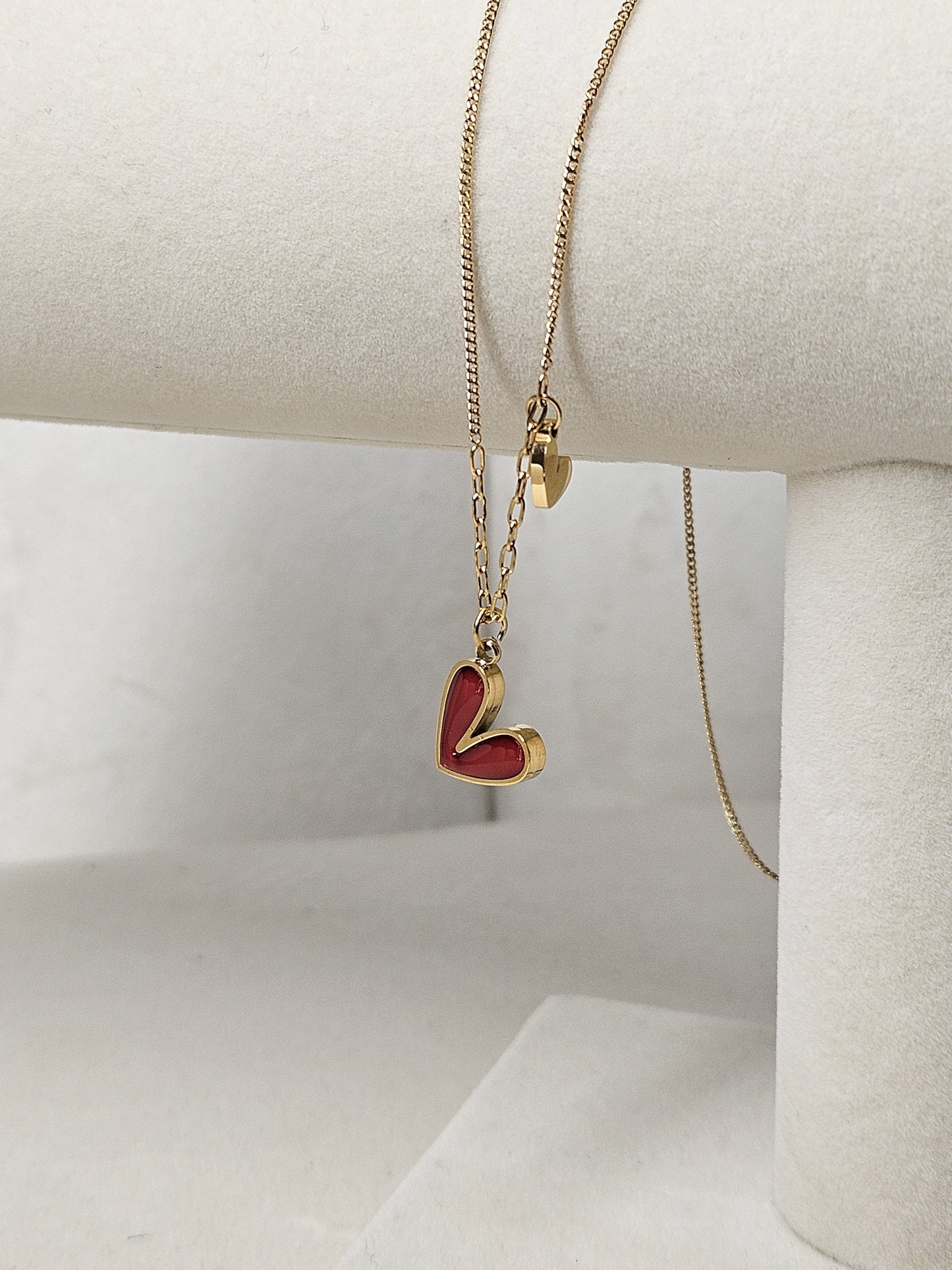 Heart Red Necklace